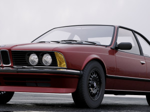 6-series e24 1978 3D Model