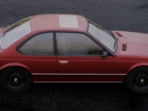 6-series e24 1978 3D Model