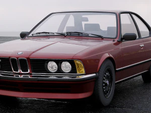 6-series e24 1978 3D Model