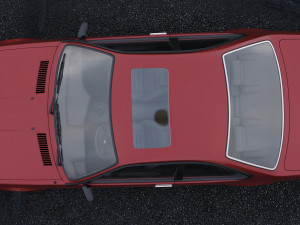6-series e24 1978 3D Model