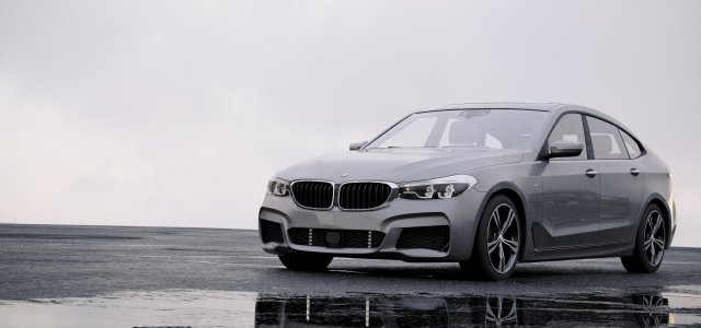 sedan 6-series g32 gran turismo m sport 2017 3D Model .c4d .max .obj .3ds .fbx .stl .blend