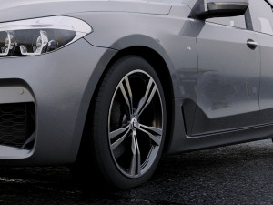 sedan 6-series g32 gran turismo m sport 2017 3D Model