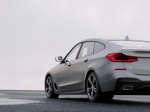 sedan 6-series g32 gran turismo m sport 2017 3D Model