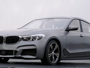 sedan 6-series g32 gran turismo m sport 2017 3D Model
