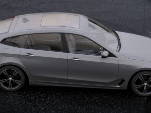 sedan 6-series g32 gran turismo m sport 2017 3D Model