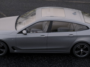 sedan 6-series g32 gran turismo m sport 2017 3D Model