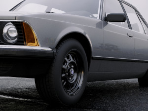 sedan 7-series e23 1982 3D Модель