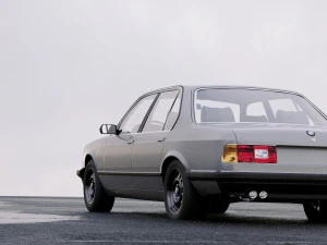 sedan 7-series e23 1982 3D Model