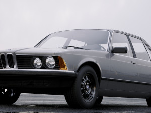 sedan 7-series e23 1982 3D Модель