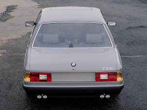 sedan 7-series e23 1982 3D Модель