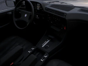 sedan 7-series e23 1982 3D Model