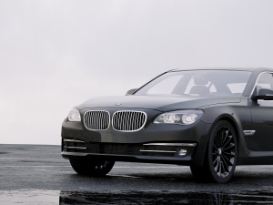 sedan 7-series f02 2013 3D Модель