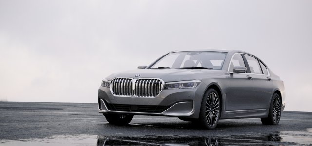 sedan 7-series g12 l 2019 Model 3D .c4d .max .obj .3ds .fbx .stl .blend 