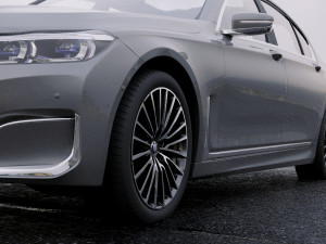 sedan 7-series g12 l 2019 Model 3D