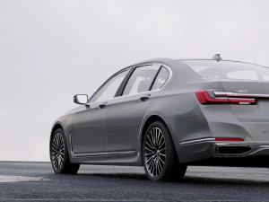 sedan 7-series g12 l 2019 3D Model