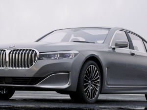 sedan 7-series g12 l 2019 Model 3D