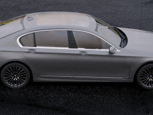 sedan 7-series g12 l 2019 Model 3D