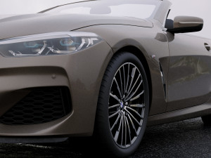 cabriolet 8-series m850i 2019 Modello 3D