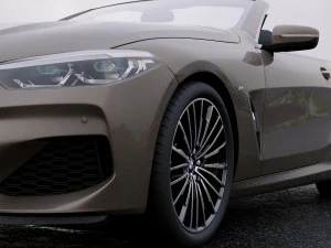 cabriolet 8-series m850i 2019 3D Model