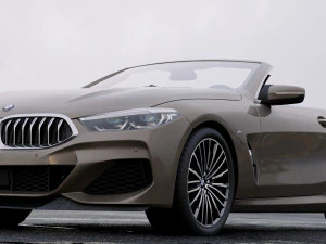 cabriolet 8-series m850i 2019 3D Model