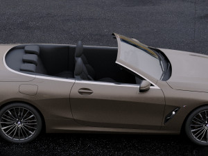 cabriolet 8-series m850i 2019 Modello 3D