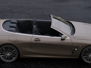 cabriolet 8-series m850i 2019 3D Model