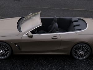 cabriolet 8-series m850i 2019 Modello 3D