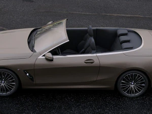 cabriolet 8-series m850i 2019 3D Model