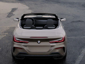 cabriolet 8-series m850i 2019 3D Model