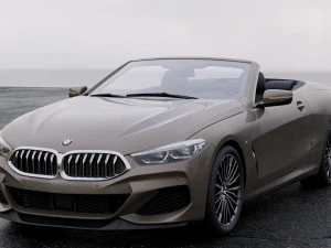 cabriolet 8-series m850i 2019 3D Model