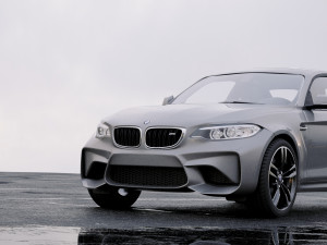 coupe 2-series m2 2016 with interior Modèle 3D