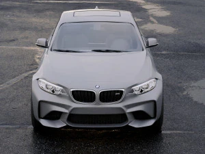 coupe 2-series m2 2016 with interior 3D Model