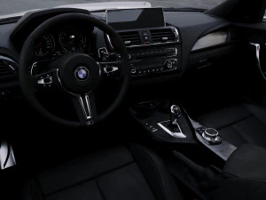 coupe 2-series m2 2016 with interior 3D Model