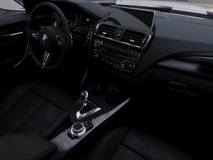 coupe 2-series m2 2016 with interior 3Dモデル