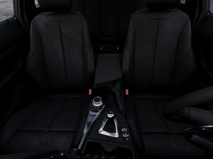 coupe 2-series m2 2016 with interior 3Dモデル
