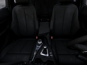 coupe 2-series m2 2016 with interior 3D Model