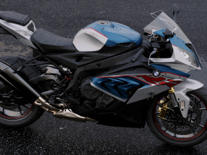 moto s1000 rr 2018 3D मॉडल