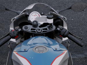 moto s1000 rr 2018 3D मॉडल