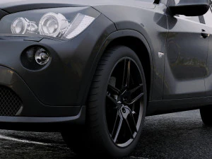 suv x1 2010 ac schnitzer 3D Model