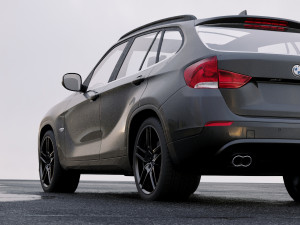 suv x1 2010 ac schnitzer 3Dモデル