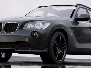 suv x1 2010 ac schnitzer 3Dモデル