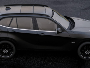 suv x1 2010 ac schnitzer 3Dモデル