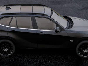 suv x1 2010 ac schnitzer 3D Model