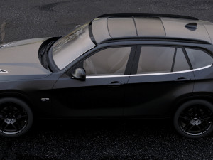 suv x1 2010 ac schnitzer 3Dモデル
