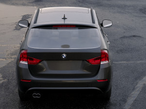 suv x1 2010 ac schnitzer 3Dモデル