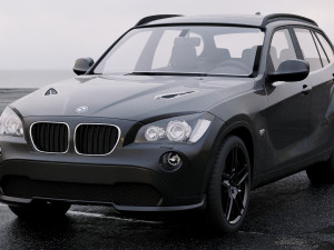 suv x1 2010 ac schnitzer 3Dモデル