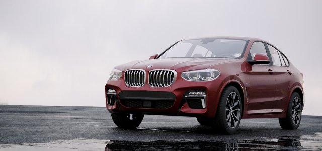 suv x4 m sport 2019 Modelo 3D .c4d .max .obj .3ds .fbx .stl .blend 