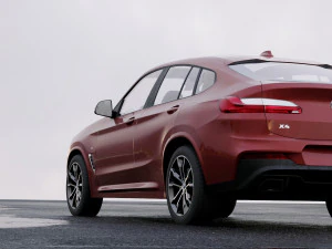 suv x4 m sport 2019 3D Model