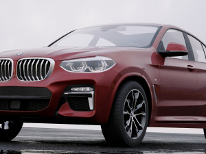 suv x4 m sport 2019 Modelo 3D