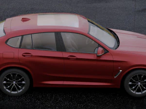suv x4 m sport 2019 3D Model